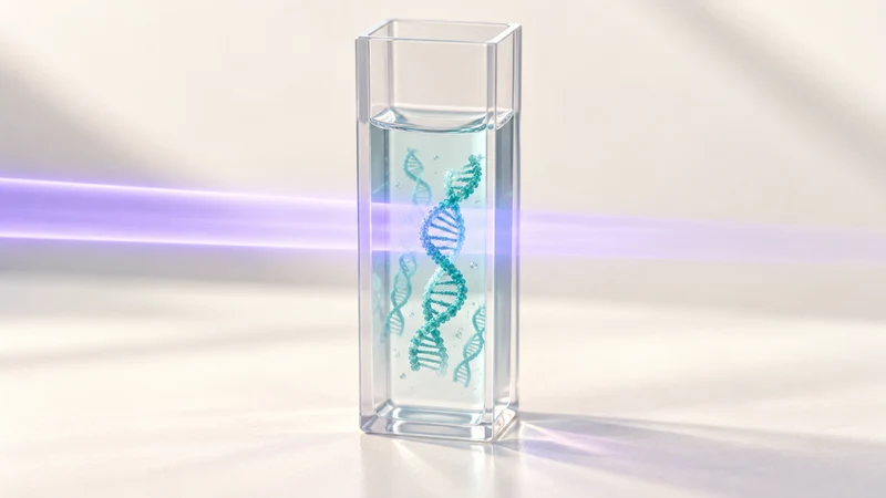 DNA A260 농도 계산기 계산 예시 및 데이터 분석